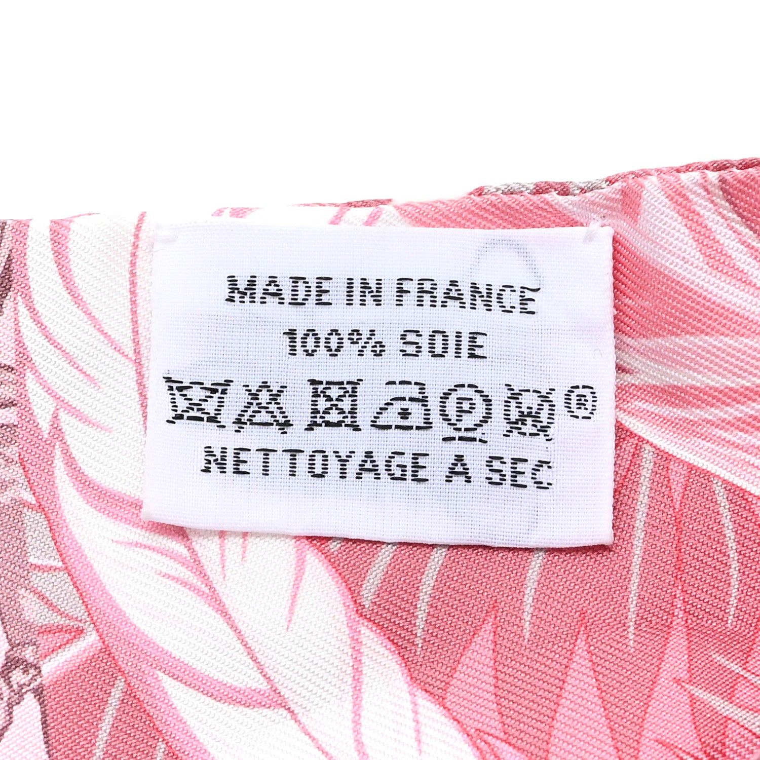 Hermes Silk Cheval Phoenix Twilly Grenadine Rose Gris 3 of 3