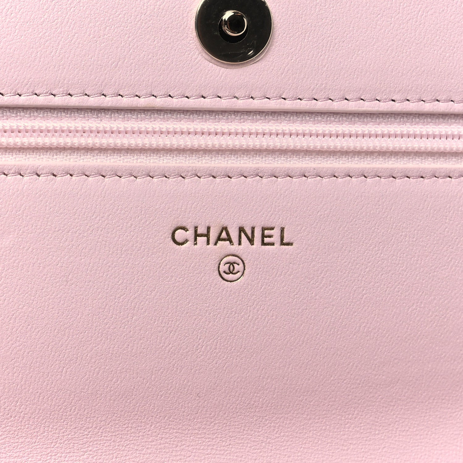 Chanel Lambskin Quilted Pearl Wallet On Chain WOC Pink Pink 6 of 12