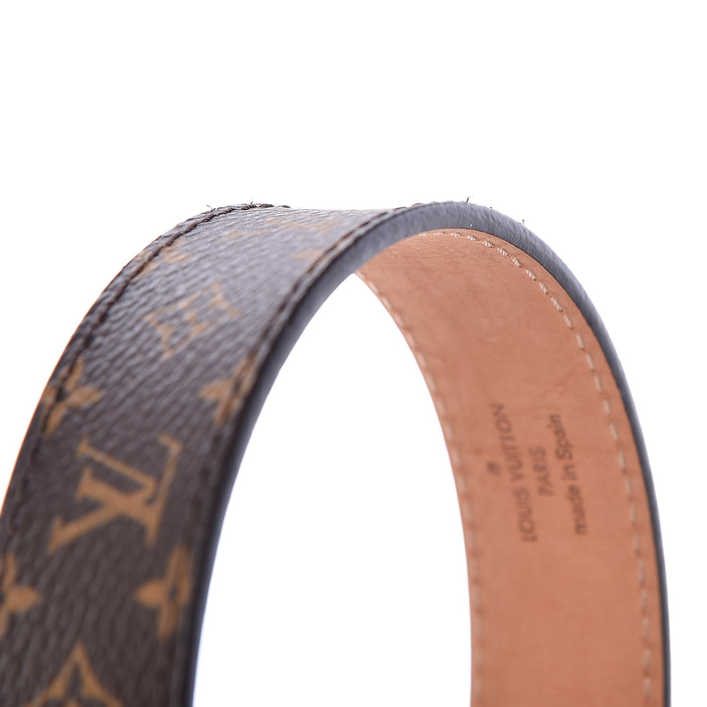 Monogram 25mm LV Initiales Belt 85 34