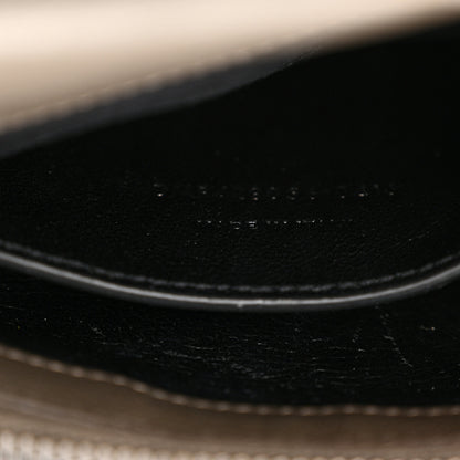Saint Laurent Sheepskin Matelasse Chevron Monogram Medium College Bag Earth 7 of 11