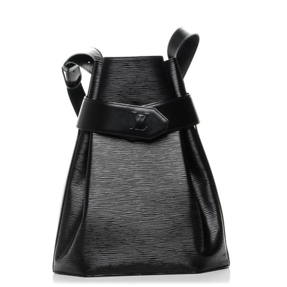 Louis Vuitton Epi Sac D'Epaule Black 1 of 8