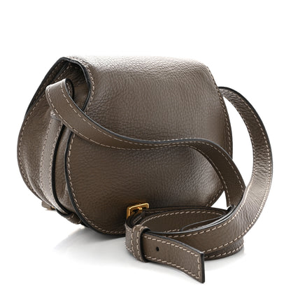 Chloe Calfskin Mini Marcie Round Crossbody Bag Army Green 3 of 10