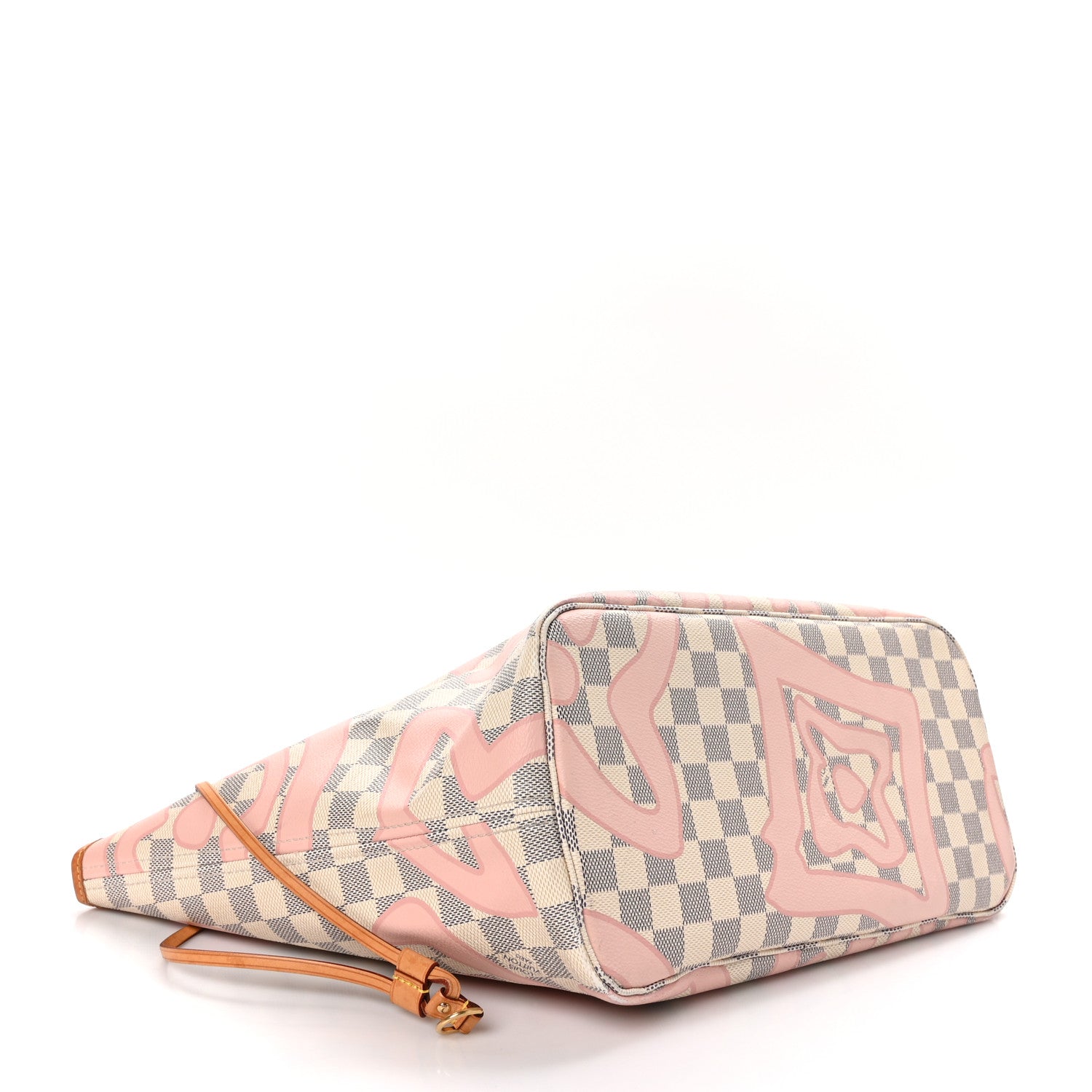 Louis Vuitton Damier Azur Tahitienne Neverfull MM 4 of 11