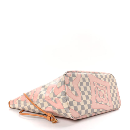 Louis Vuitton Damier Azur Tahitienne Neverfull MM 4 of 11