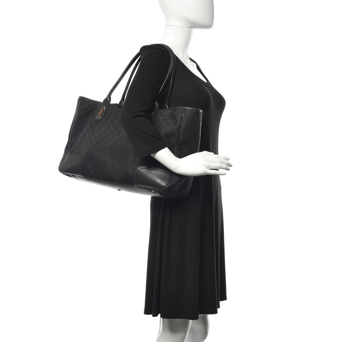 Monogram Large Princy Tote Black