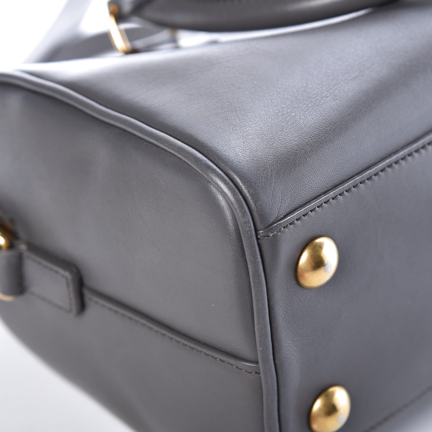 Calfskin Classic Baby Duffle Fog