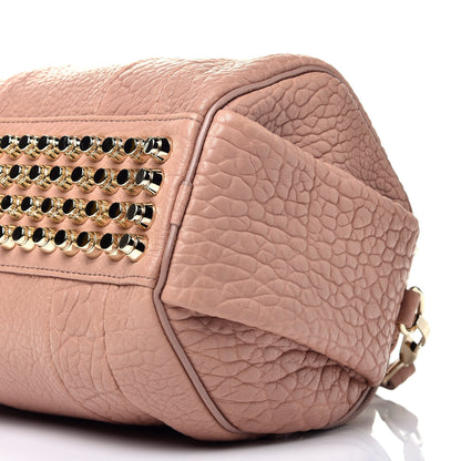 Alexander Wang Pebbled Lambskin Rockie Blush Pale Gold Hardware 8 of 8