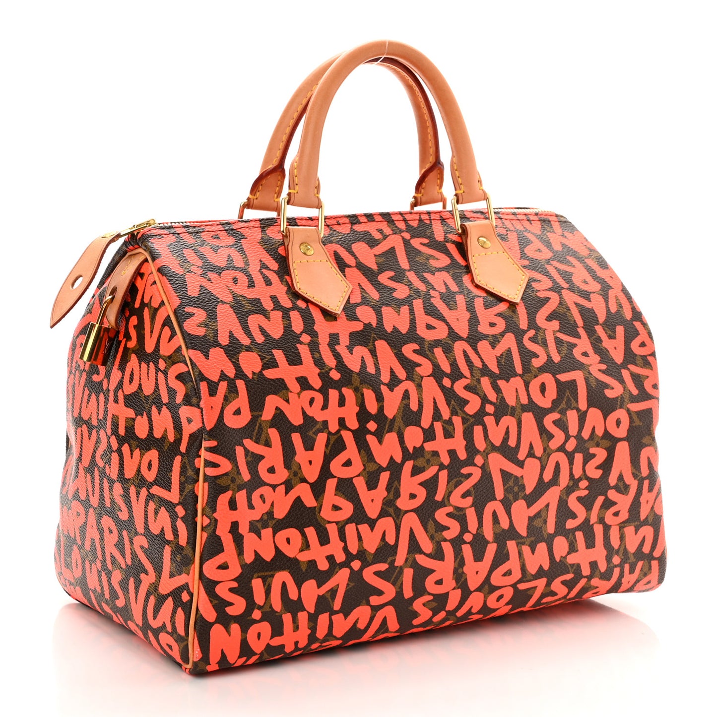 Monogram Graffiti Speedy 30 Orange