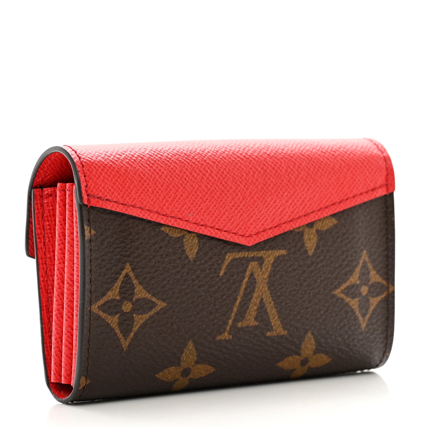 Louis Vuitton Monogram Sarah Multicartes Coquelicot 3 of 7