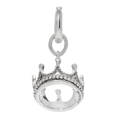 Tiffany Sterling Silver Crown Charm 3 of 4