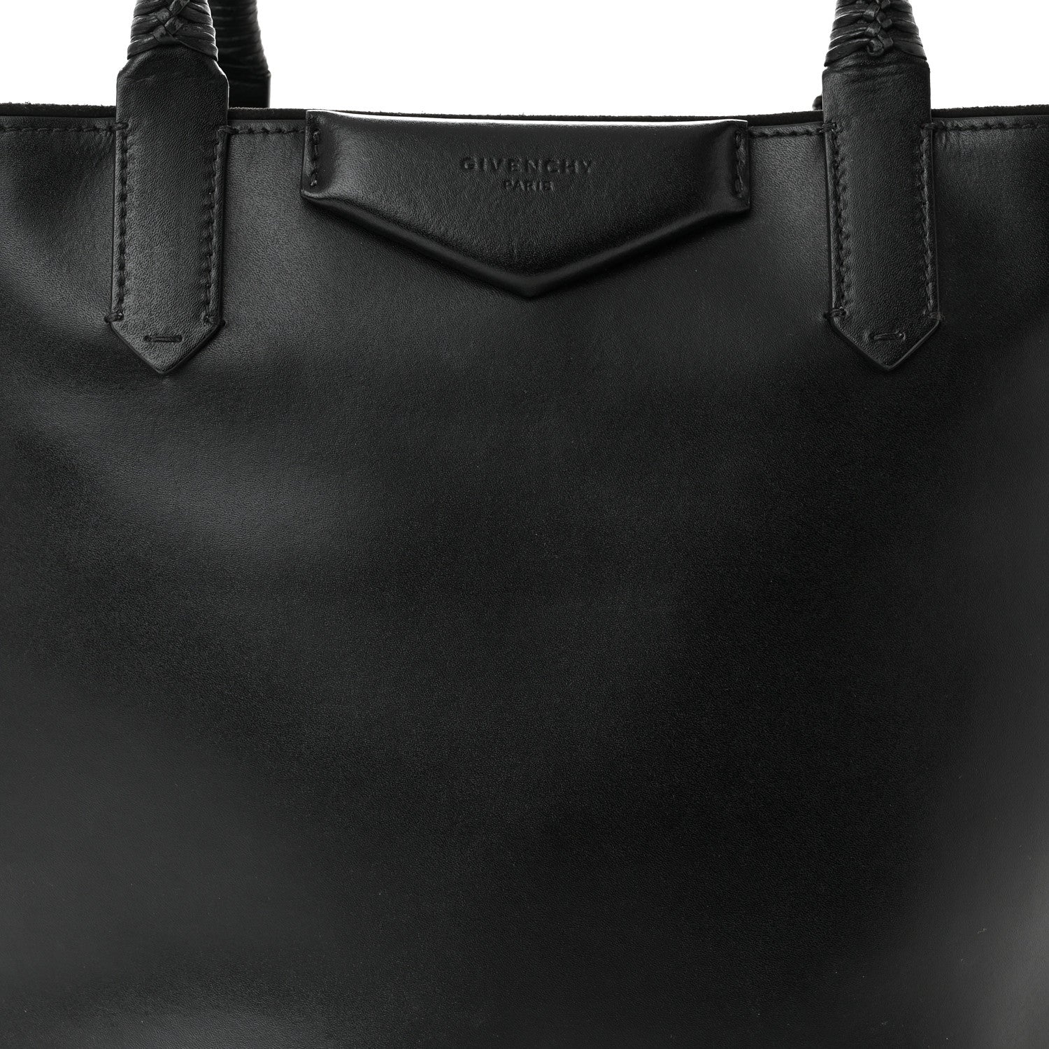 Givenchy Calfskin Medium Antigona Whipstitch Handle Tote Black 8 of 14