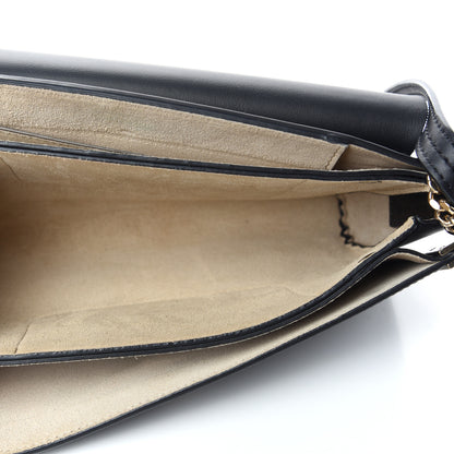 Chloe Suede Calfskin Small Faye Shoulder Bag Black 5 of 10