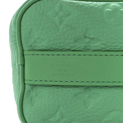 Louis Vuitton Monogram Taurillon Keepall Bandouliere 25 Minty Green 11 of 11