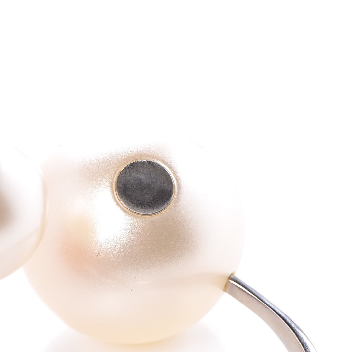Double Pearl Cuff Silver