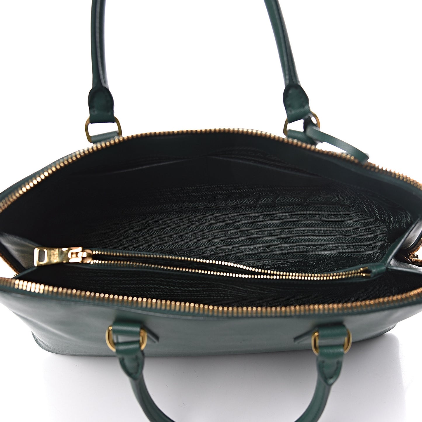 Saffiano Lux Large Promenade Tote Biliardo