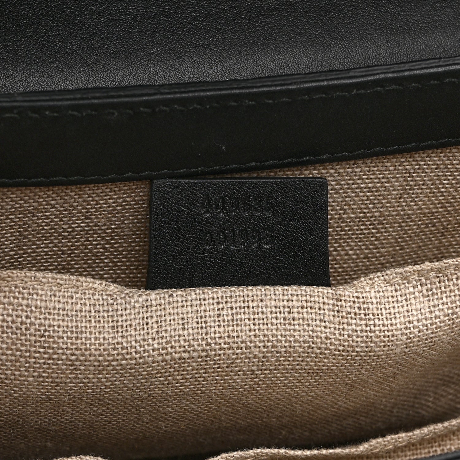 Gucci Microguccissima Medium Emily Chain Shoulder Bag Black 7 of 10