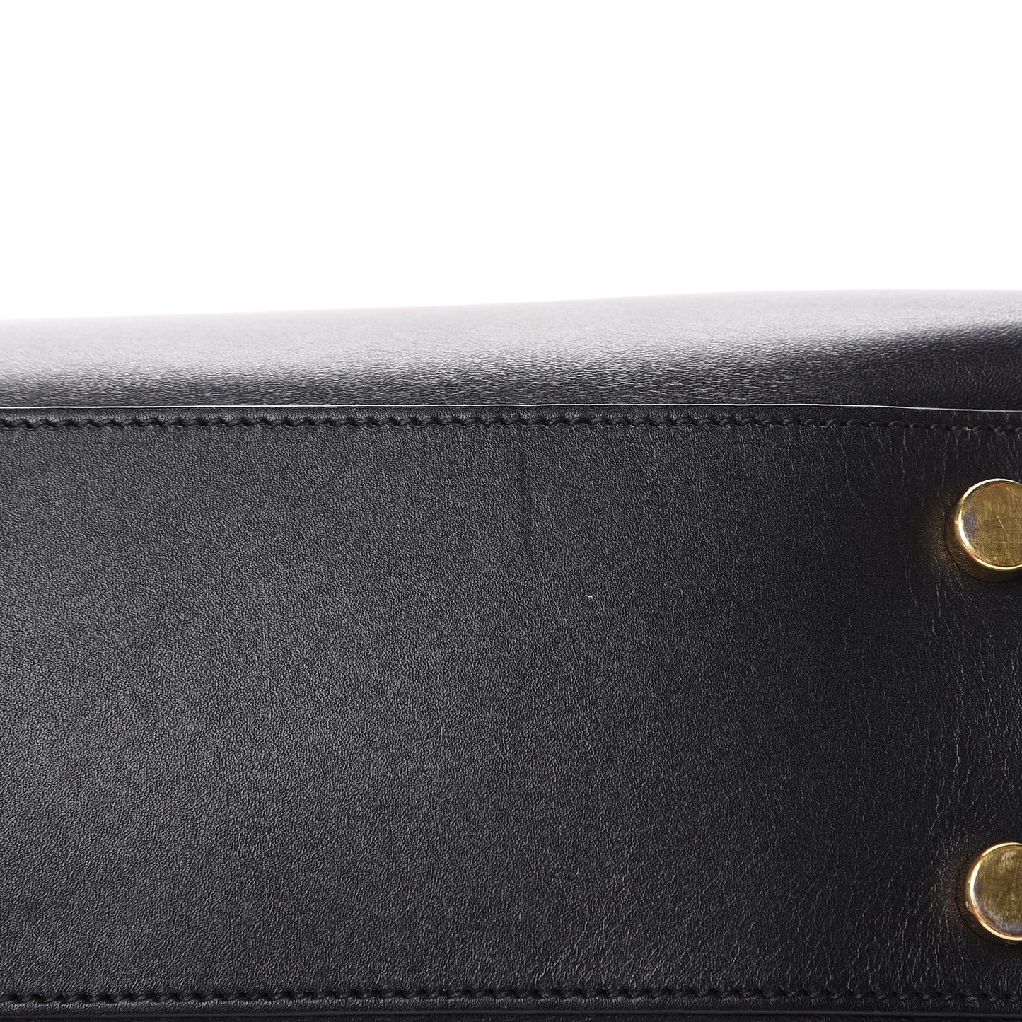 Soft Calfskin Monogram Cassandre Shopper Black