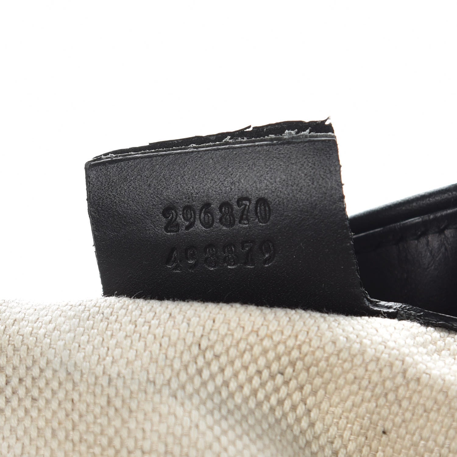 Gucci Monogram Medium Patti Stud Hobo Black 9 of 10