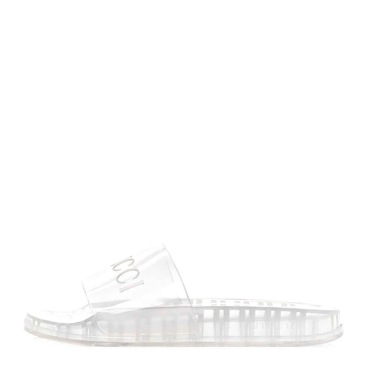 Rubber Mens Pursuit Slide Sandals 9 Transparent