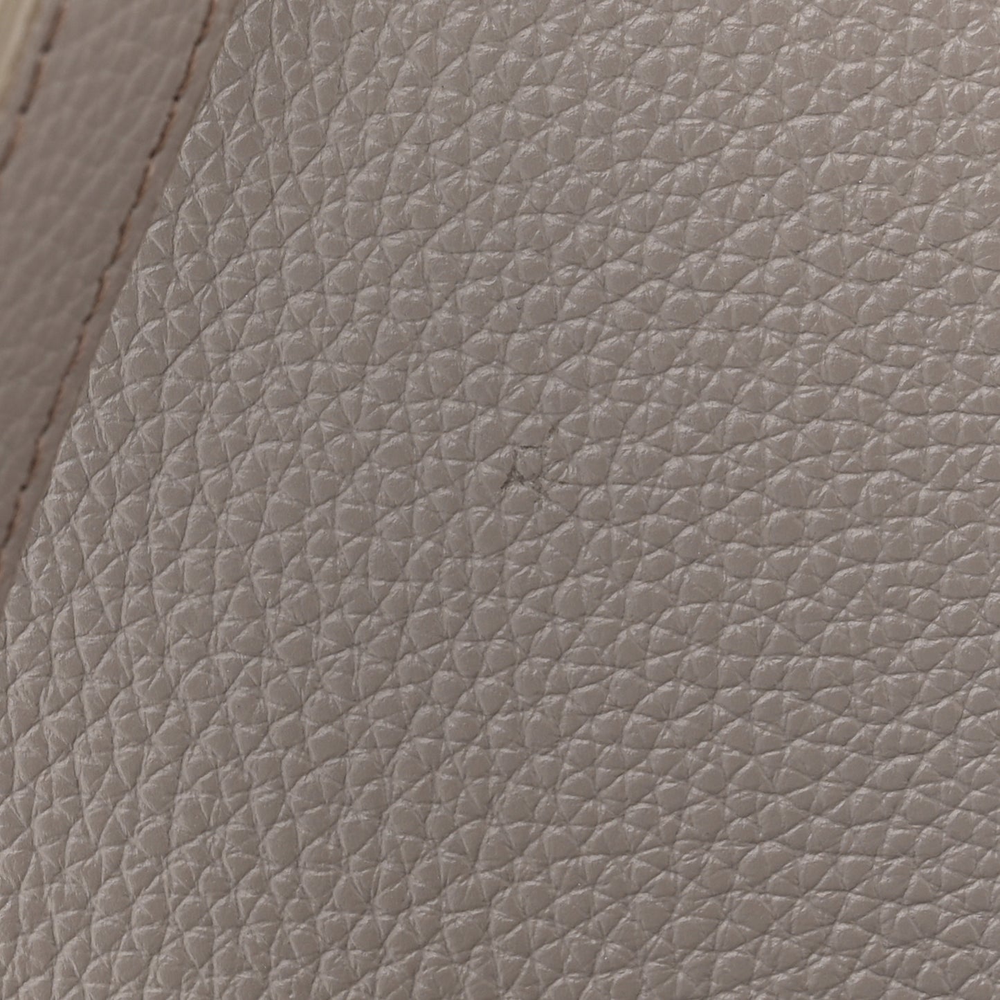 Calfskin Mini Marcie Round Crossbody Bag Cashmere Grey