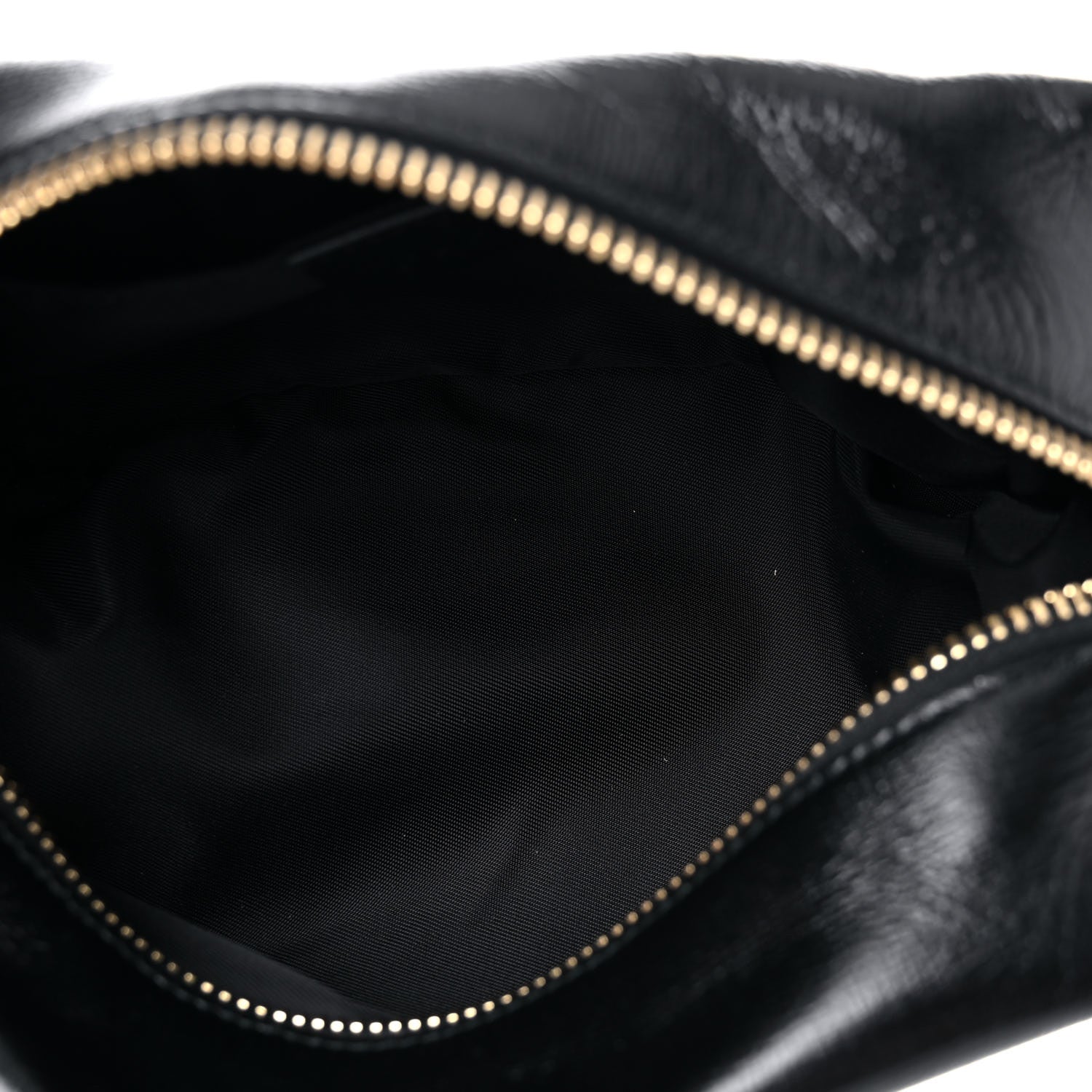 Gucci Azalea Calfskin Marina Cosmetic Case Black 5 of 12