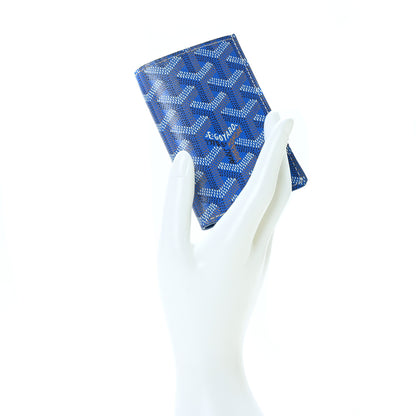 Goyard Goyardine Saint Pierre Card Holder Blue 2 of 8