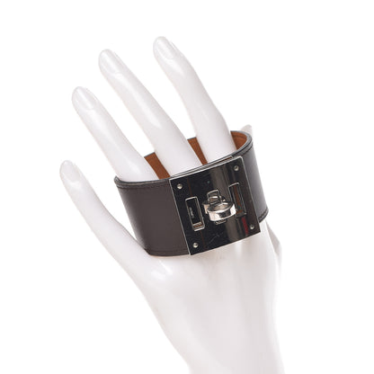 Hermes Chamonix Kelly Dog Bracelet Chocolate 2 of 8