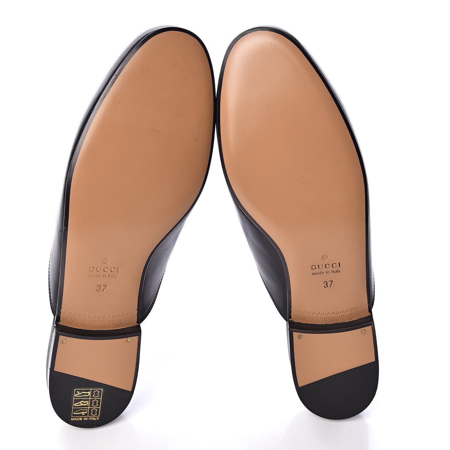 Calfskin Crystal Tiger Embroidered Womens Princetown Slippers 37 Black
