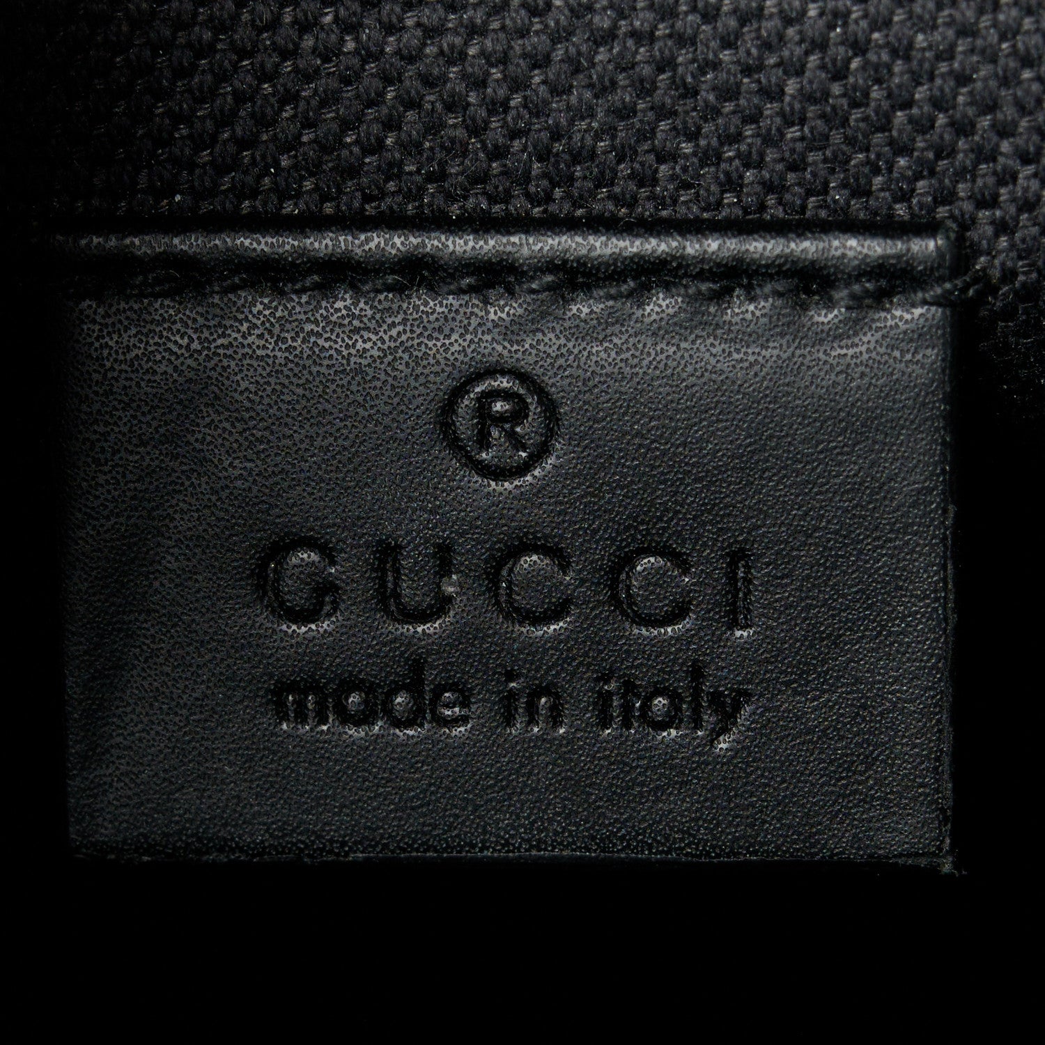 Gucci GG Supreme Monogram Appia Calfskin Web Small Camera Messenger Bag Black Grey 6 of 12