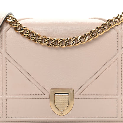 Christian Dior Grained Calfskin Medium Diorama Flap Bag Rose Poudre 9 of 18