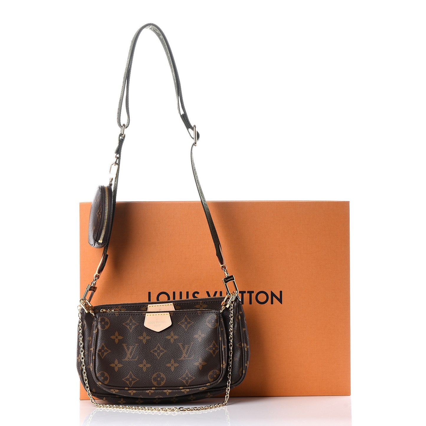 Monogram Multi Pochette Accessories Kaki