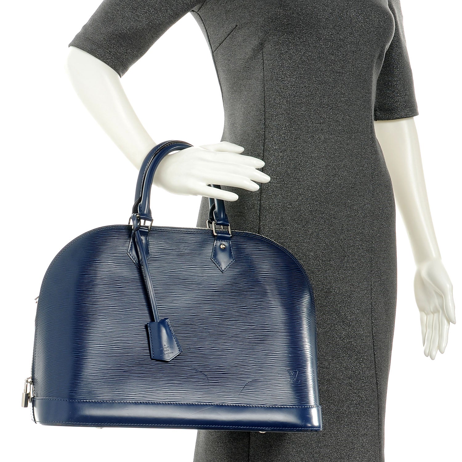 Louis Vuitton Epi Alma GM Indigo 2 of 7