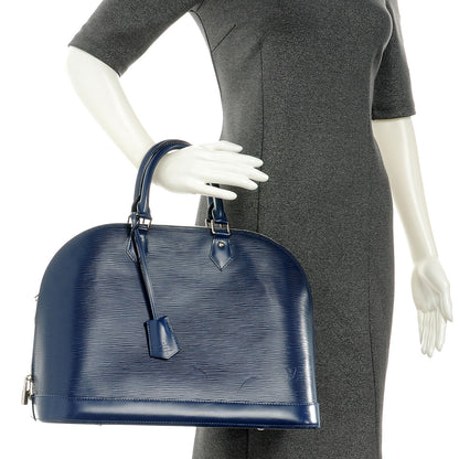 Louis Vuitton Epi Alma GM Indigo 2 of 7