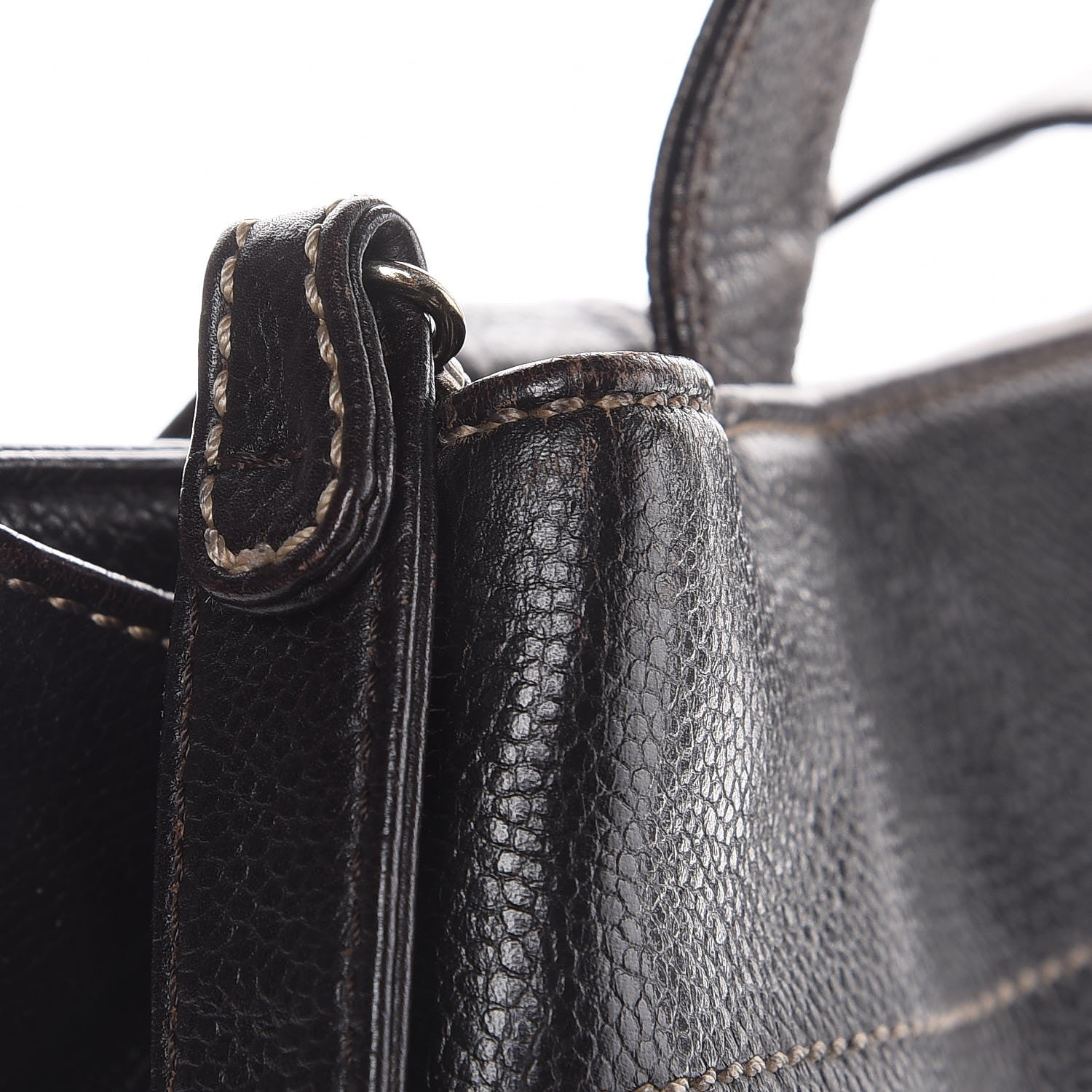 Chanel Caviar CC Shoulder Bag Brown 9 of 14
