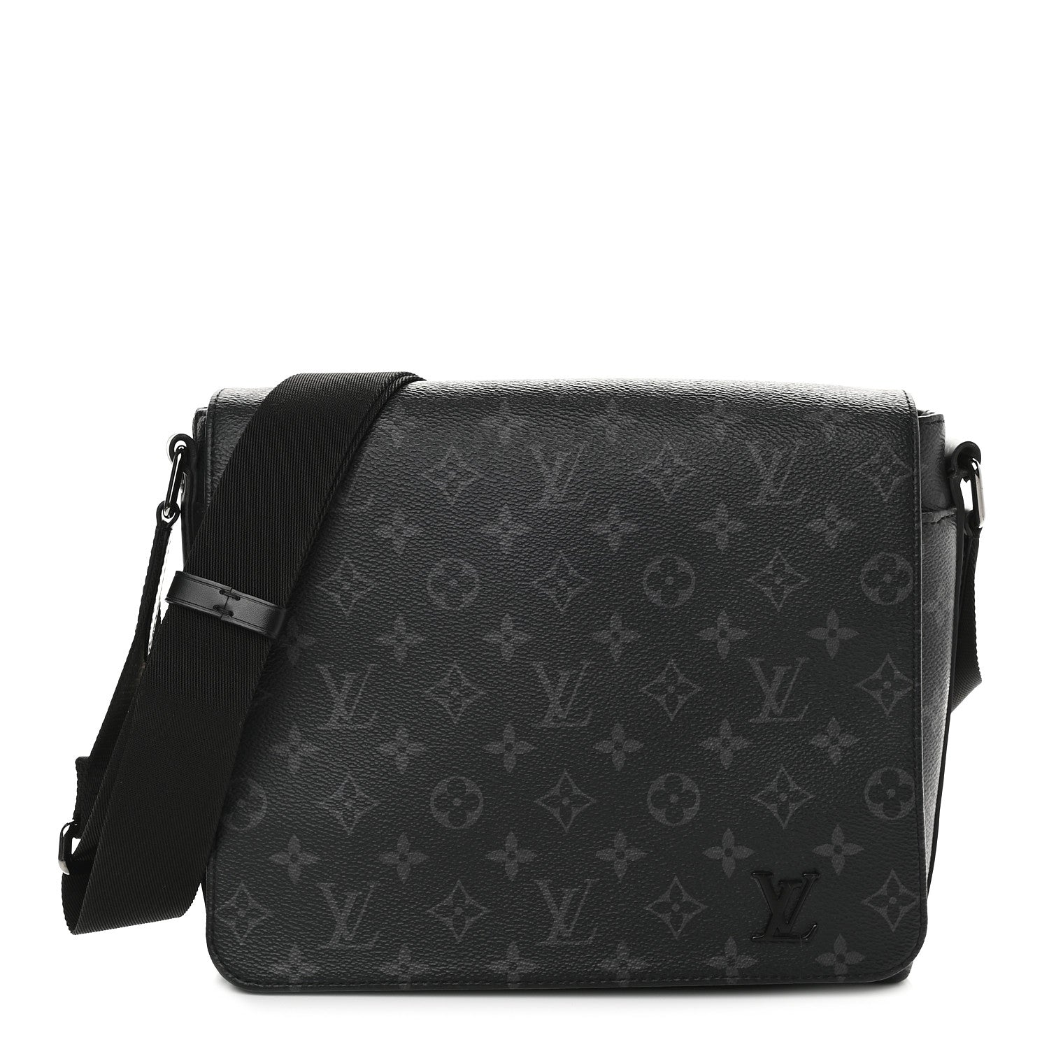 Louis Vuitton Monogram Eclipse District PM Black 1 of 10