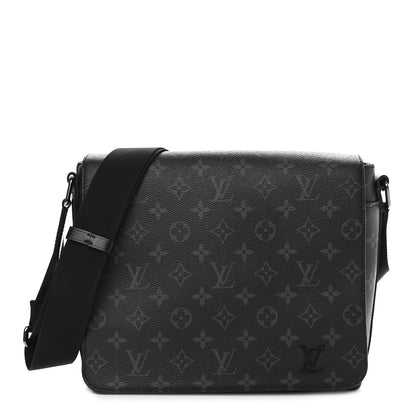Louis Vuitton Monogram Eclipse District PM Black 1 of 10