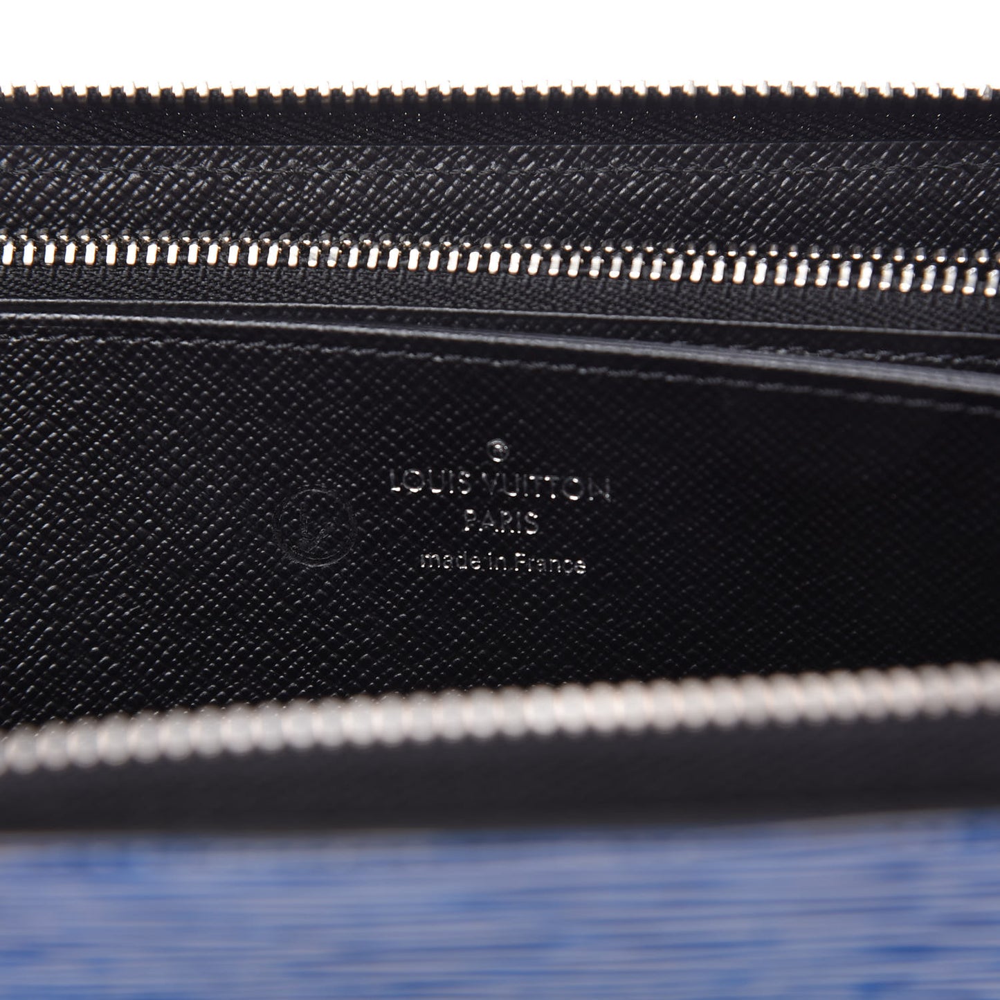 Epi Zippy Wallet Denim Light