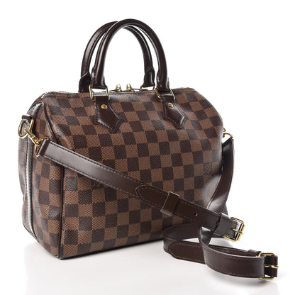 Louis Vuitton Damier Ebene Speedy Bandouliere 25 3 of 10