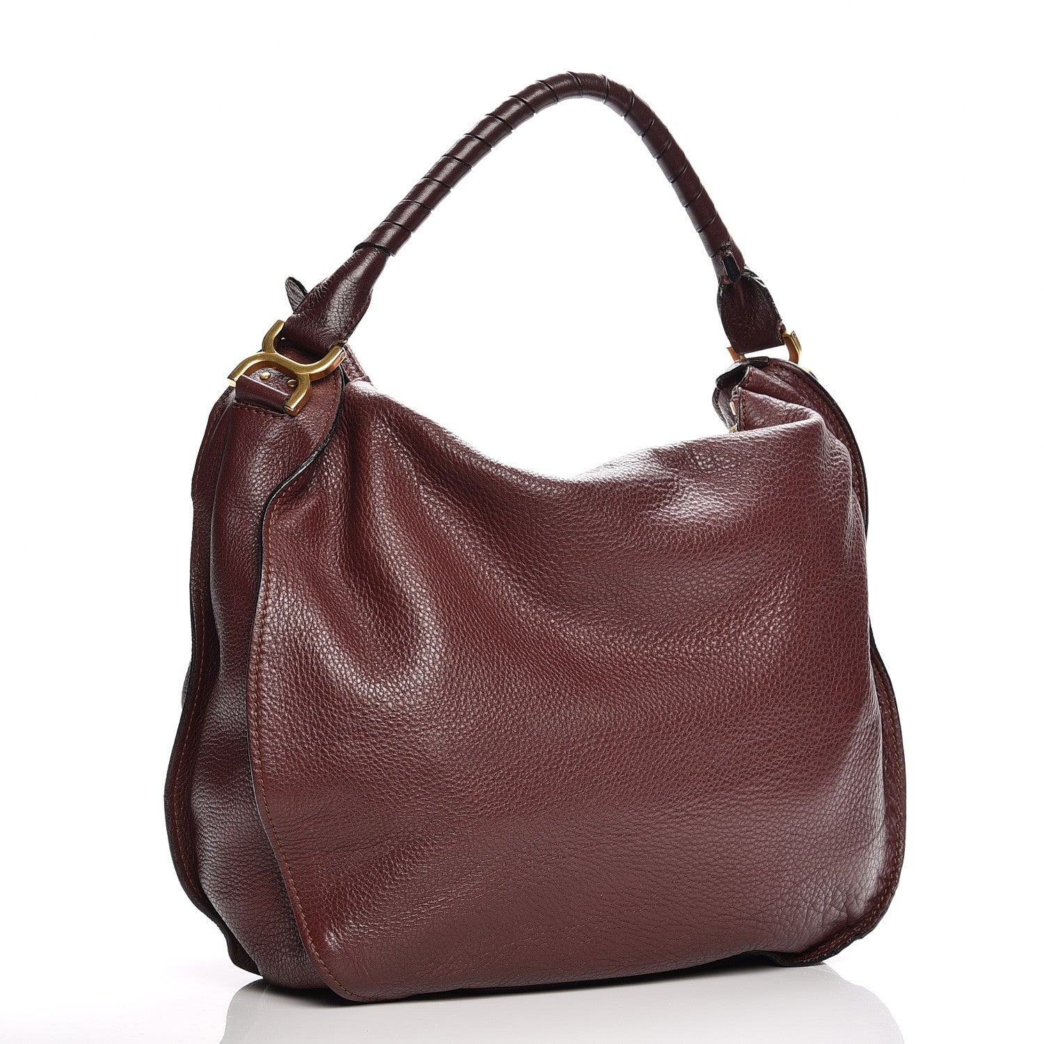 Chloe Calfskin Large Marcie Hobo Dark Velvet 3 of 17