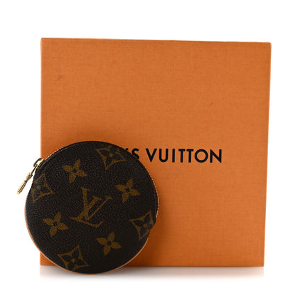 Louis Vuitton Monogram Round Coin Purse 9 of 9