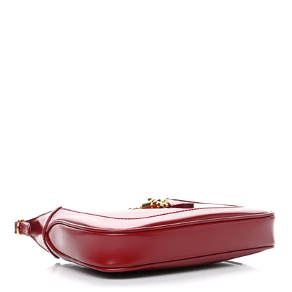 Gucci Boarded Dyana Lux Calfskin Mini Jackie 1961 Hobo New Cherry Red 3 of 4