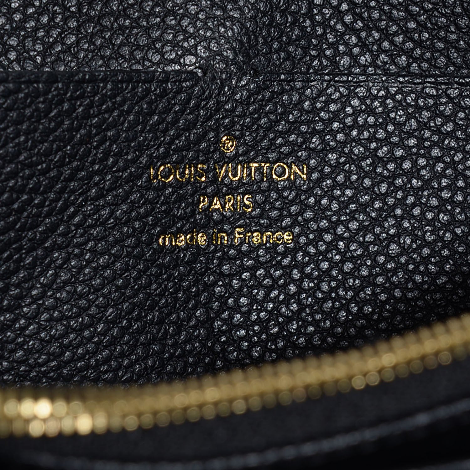 Louis Vuitton Empreinte Zippy Wallet Black 6 of 7