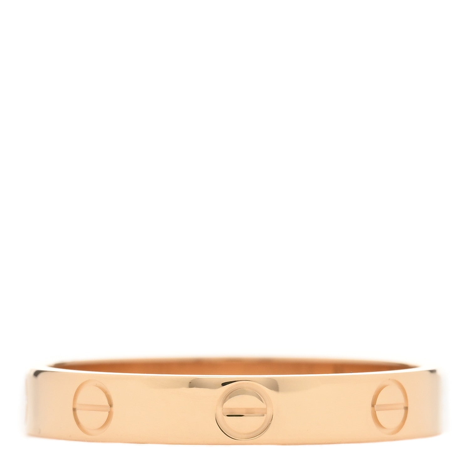 Cartier 18K Yellow Gold 3.5mm LOVE Wedding Band Ring 62 10 3 of 5