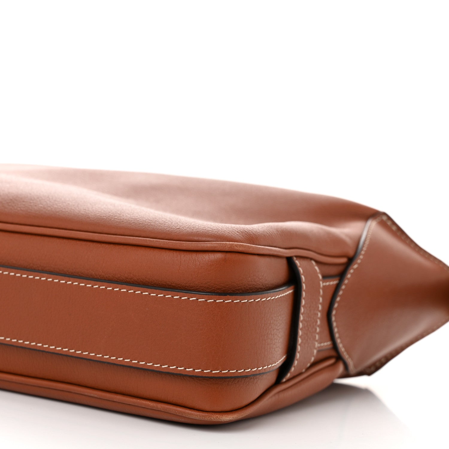 Celine Supple Calfskin Medium Romy Shoulder Bag Tan 10 of 10
