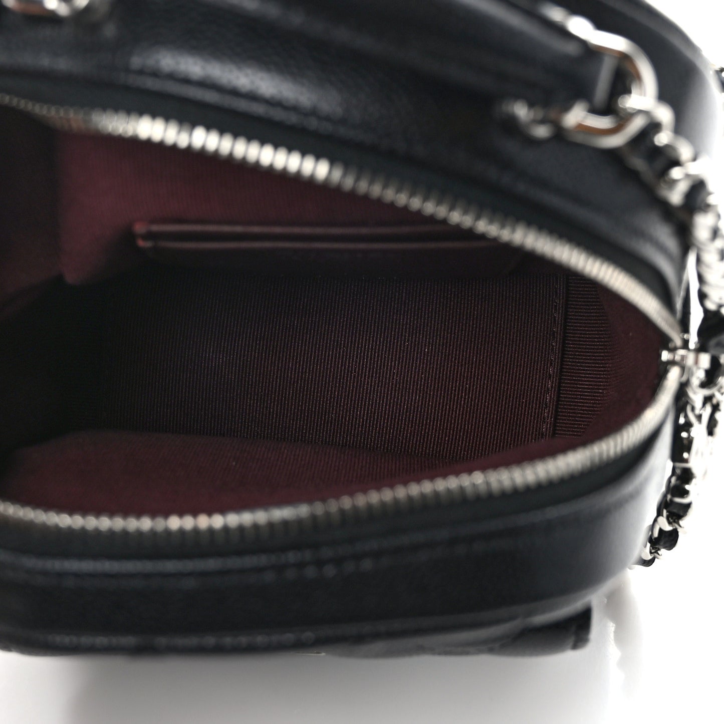 Caviar Quilted CC Mini Classic Backpack Black