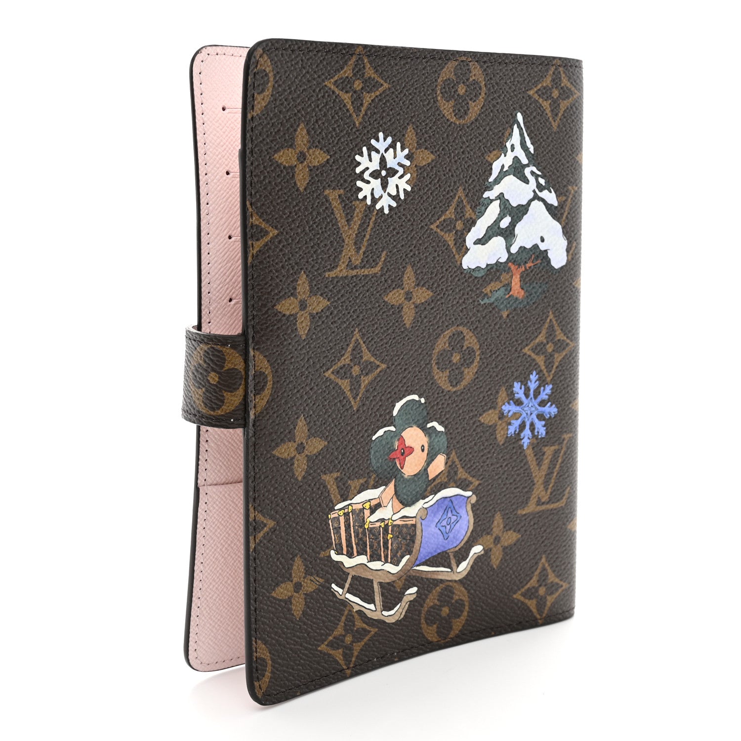 Louis Vuitton Monogram Vivienne Wintry Medium Ring Agenda Cover 3 of 7