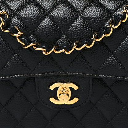 Chanel Caviar Quilted Small Double Flap Black 8 of 10