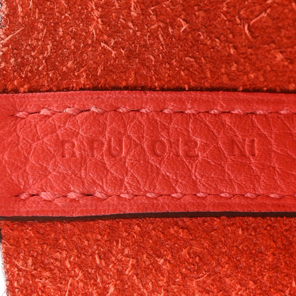 Hermes Taurillon Clemence Picotin Lock 22 MM Rose Jaipur 6 of 11