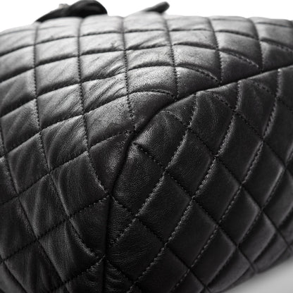 Chanel Lambskin Quilted Large Urban Spirit Backpack Black 10 of 14