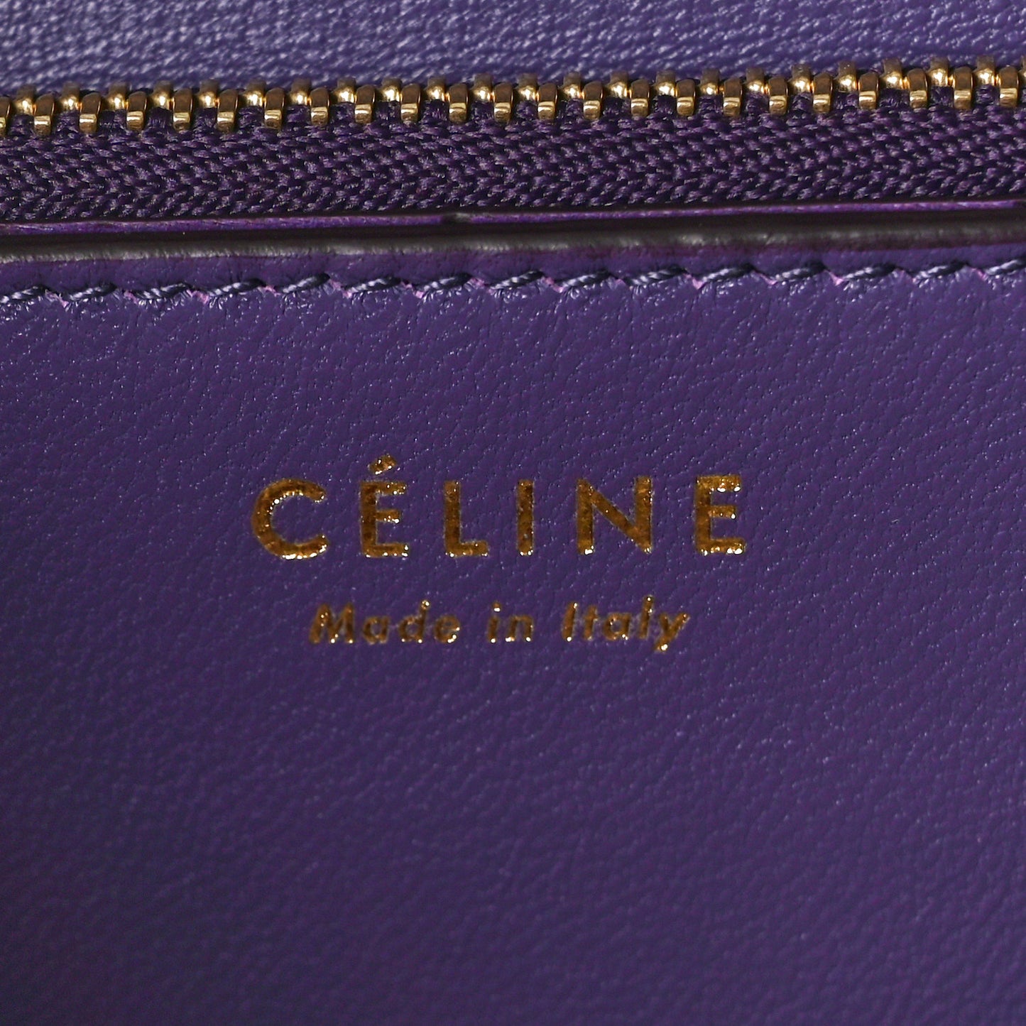 Calfskin Crocodile Embossed Medium Classic Box Flap Bag Purple